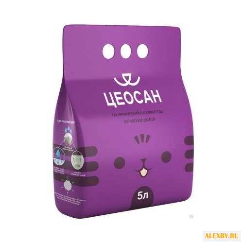Наполнитель Цеосан Комкующийся