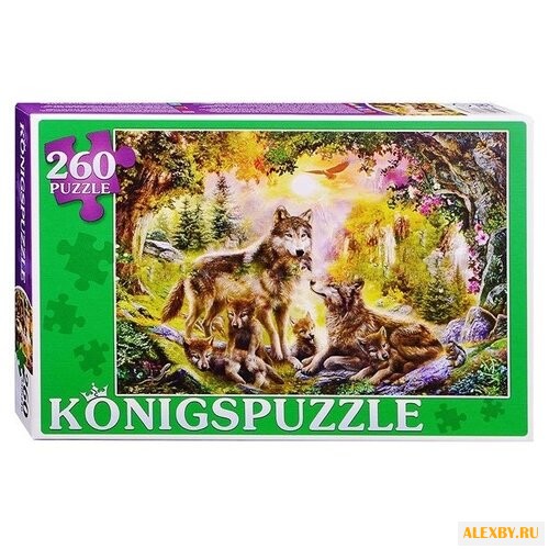 Пазл Рыжий кот Konigspuzzle