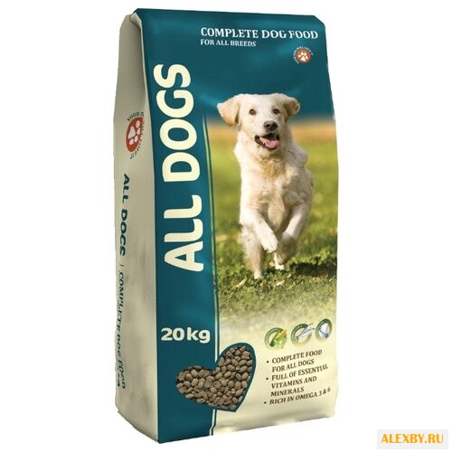 Корм для собак ALL DOGS Сухой