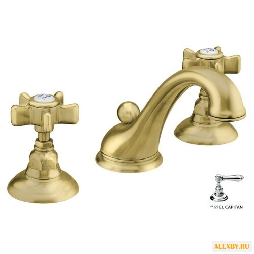 Двухрычажный смеситель для