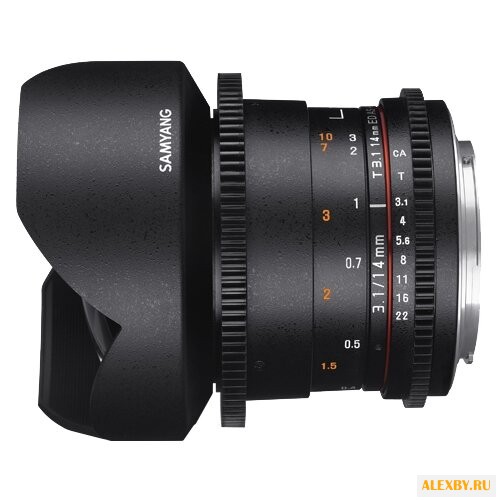 Объектив Samyang 14mm T3.1 ED