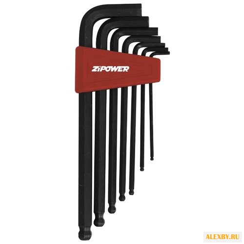 Набор имбусовых ключей ZiPOWER
