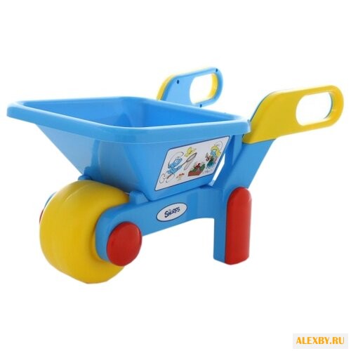 Тележка Полесье Смурфики №2 64455