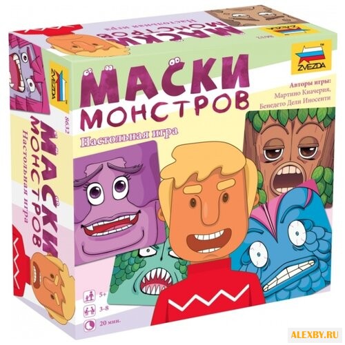 Настольная игра ZVEZDA Маски