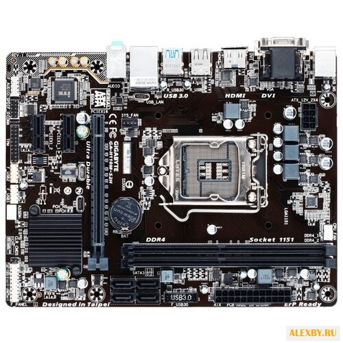 Материнская плата GIGABYTE