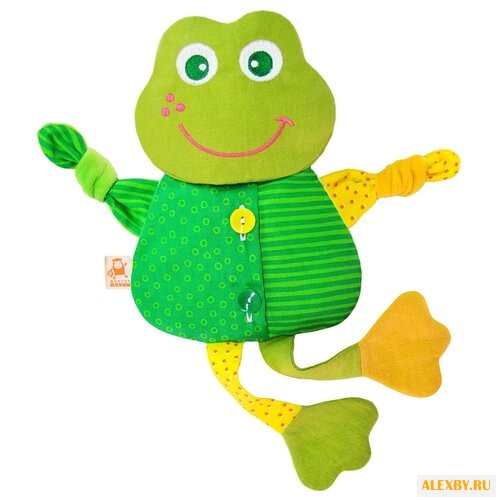 Игрушка-грелка Мякиши Лягушка