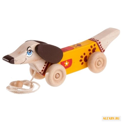 Каталка-игрушка Леснушки Таксик