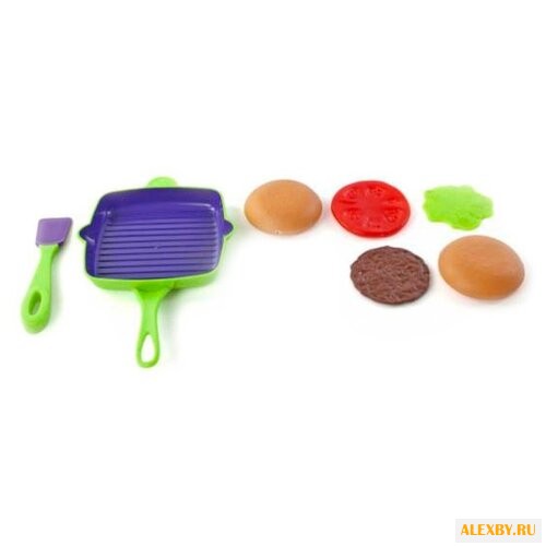 Набор продуктов с посудой Mary