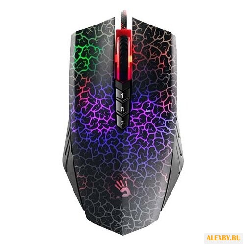 Мышь A4Tech A70 Black USB