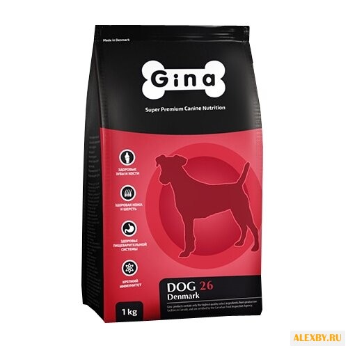 Корм для собак Gina Dog 26