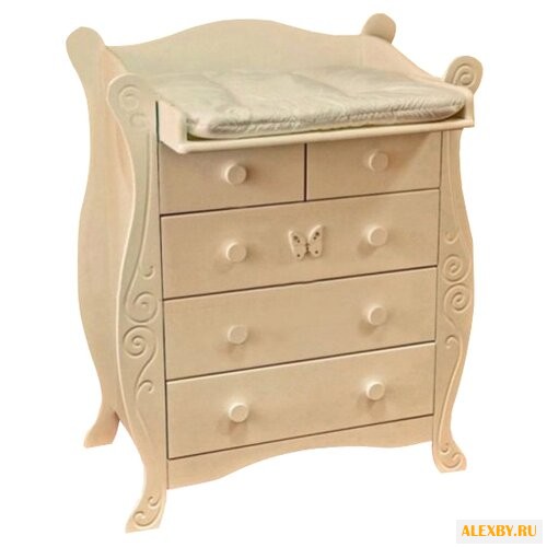 Пеленальный комод Красная