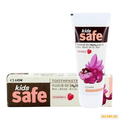 Зубная паста Lion Kids Safe