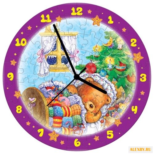 Часы-пазл Умная Бумага Часы