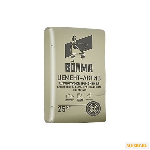 Штукатурка Волма Цемент-Актив