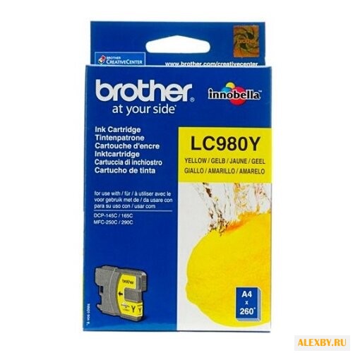 Картридж Brother LC980Y