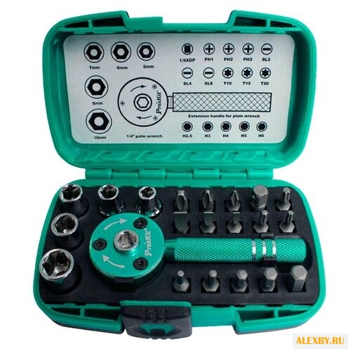 Набор бит и торцевых головок