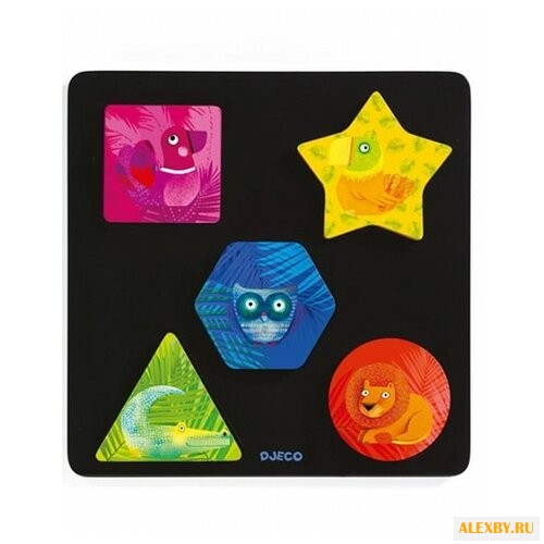 Рамка-вкладыш DJECO Геошик