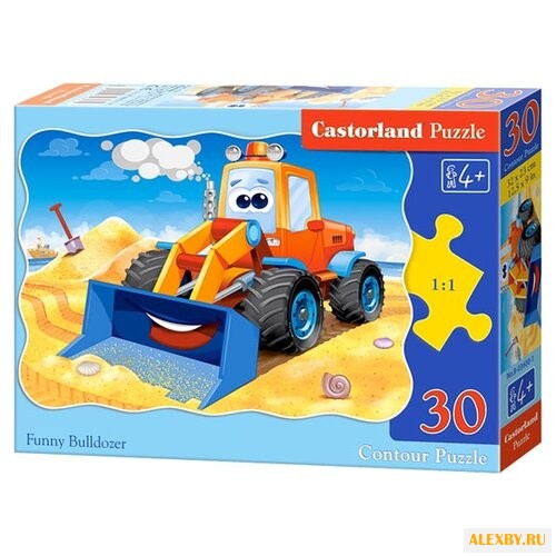 Пазл Castorland Funny Bulldozer