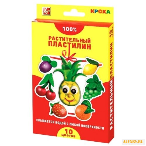 Пластилин Луч растительный 10