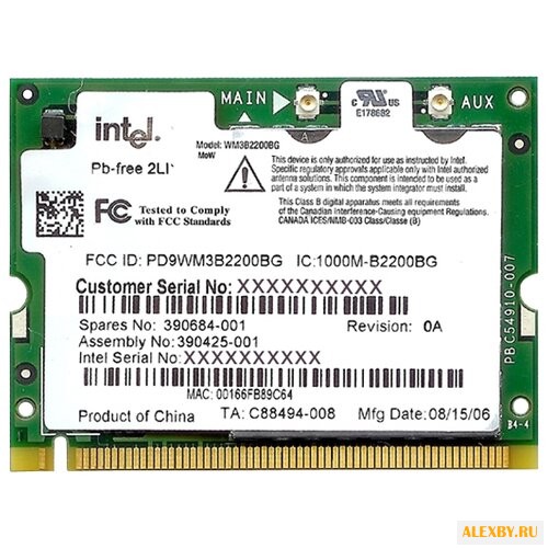 Wi-Fi адаптер Intel PRO