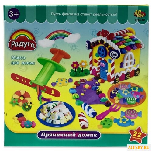 Масса для лепки ABtoys Радуга