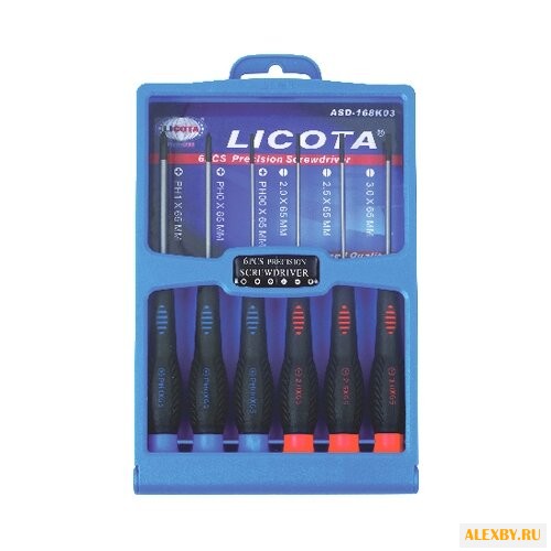 Набор отверток Licota ASD-168K03