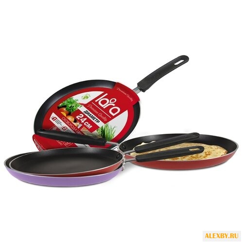 Сковорода блинная LARA LR01-16