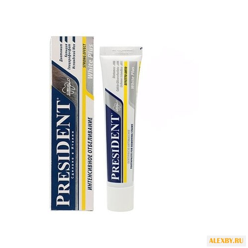 Зубная паста PresiDENT White Plus
