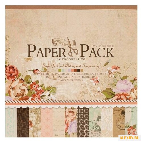 Бумага Белоснежка 305x305 см 24