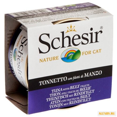 Корм для кошек Schesir Кусочки