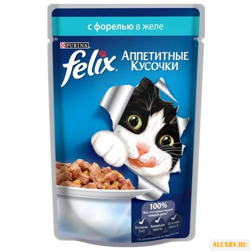 Корм для кошек Felix