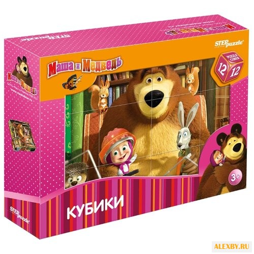 Кубики-пазлы СТЕП Маша и