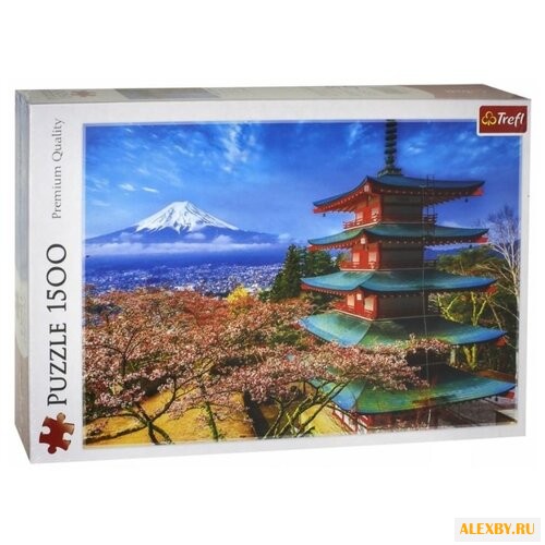 Пазл Trefl Вид на гору Фудзияма