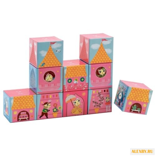 Кубики-пазлы DJECO Замок