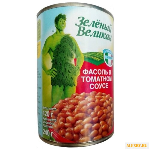 Фасоль Зелёный Великан в