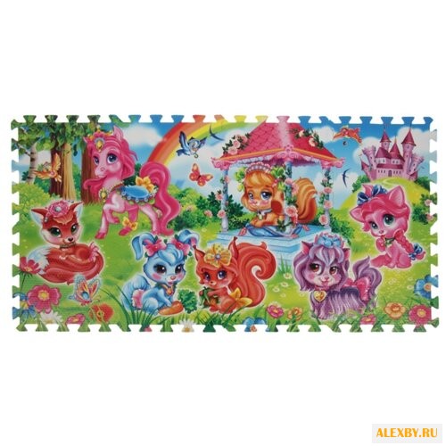 Коврик-пазл Играем вместе