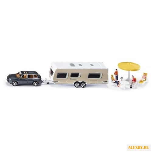 Внедорожник Siku с прицепом Дом