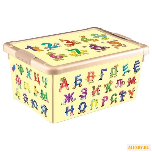 Контейнер Бытпласт Буквы-цифры