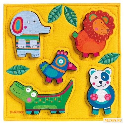 Рамка-вкладыш DJECO Джунга