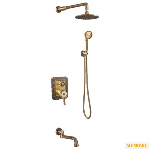 Верхний душ ZorG Antic A 104DS-BR