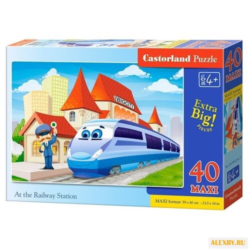 Пазл Castorland At the Railway