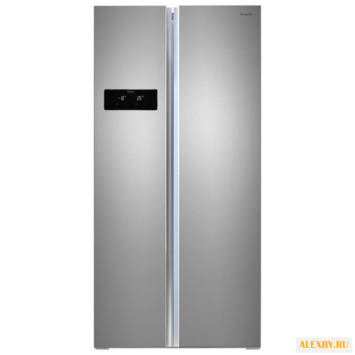 Холодильник Ginzzu NFK-465 Steel