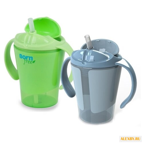 Поильник с трубочкой BornFree