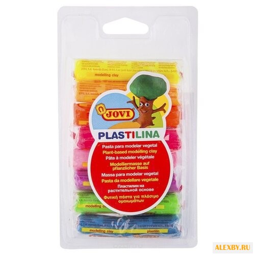 Пластилин JOVI Флуоресцентный 8