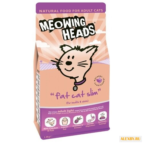 Корм для кошек Meowing Heads