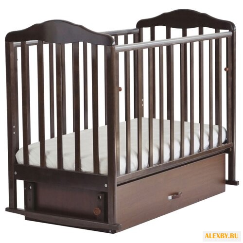 Кроватка Малика Зебра маятник