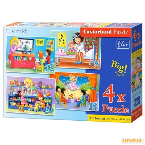 Набор пазлов Castorland I Like