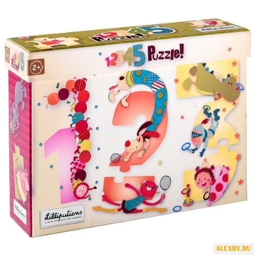 Набор пазлов Lilliputiens Учим