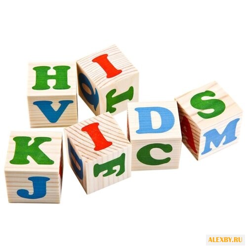 Кубики Томик Алфавит английский