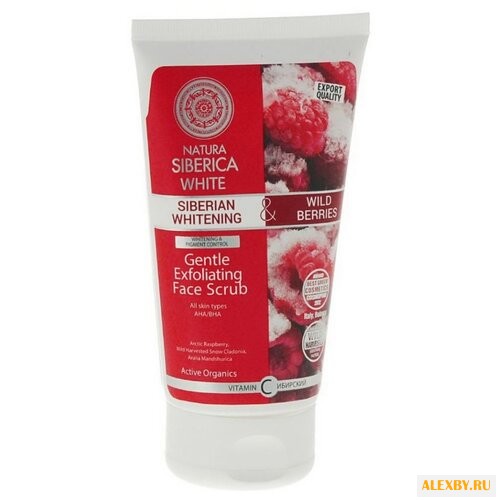 Natura Siberica скраб White